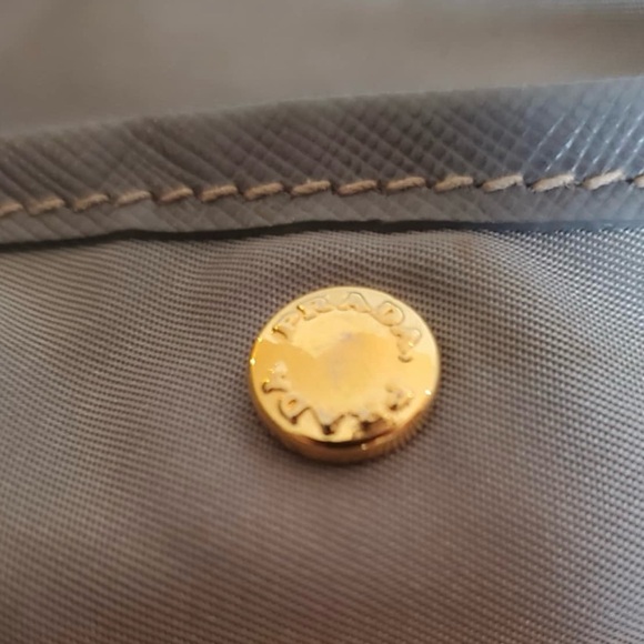 Pre Loved Prada Teal Nylon Tote Bag - Picture 13 of 16